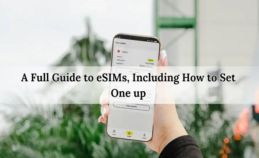 A Full Guide to eSIMs, Including How to Set One up