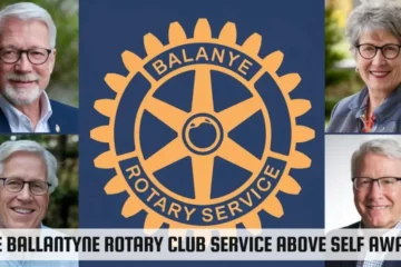 Ballantyne Rotary Club Service Above Self Award & More