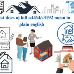 What Does Bill A4454S3192 Mean in Plain English A Guide to New Jersey’s Real Estate Changes