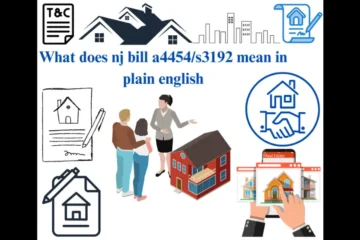 What Does Bill A4454S3192 Mean in Plain English A Guide to New Jersey’s Real Estate Changes