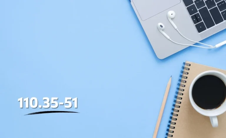 110.35-51 Technical Specifications Numerical Code & More